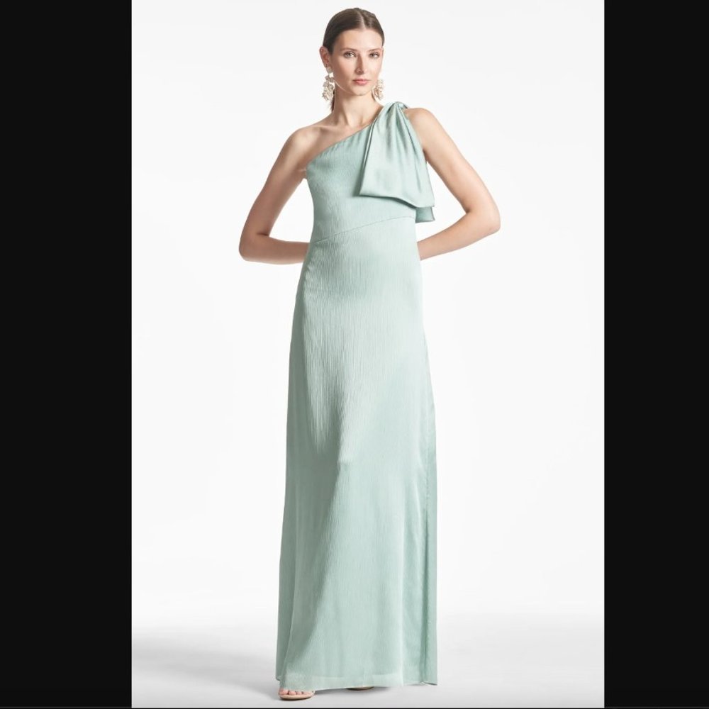 New w/ Tags Sachin + Babi Chelsea Gown in Jade (Size 4)